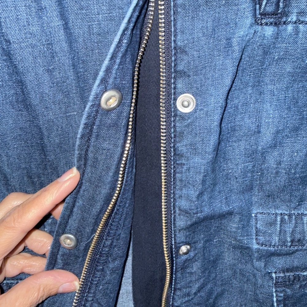 Talbots Denim Button-Up Jacket - Picture 5 of 9